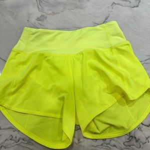 - LULULEMON SPEED UP SHORTS SIZE 0 FOR SALE